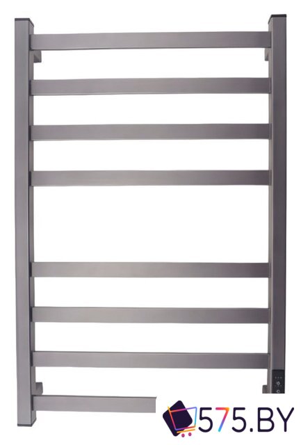 Полотенцесушитель Маргроид Ferrum Вид 81/10 Профильный СНШ 80x40 Графит, скрытого монтажа, таймер справа в магазине 575.by