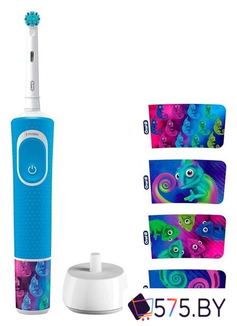Электрическая зубная щетка Oral-B Vitality Pro Kids Chameleon D103.413.2K в магазине 575.by
