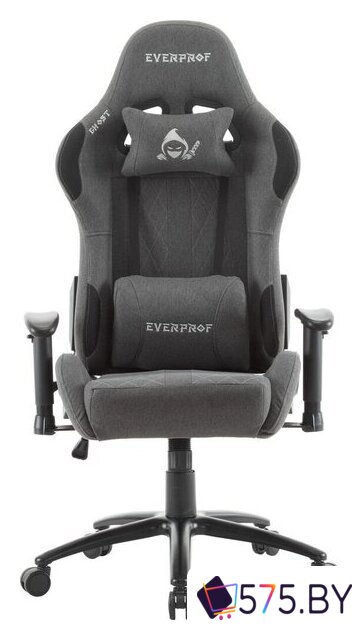 Игровое (геймерское) кресло Everprof Ghost (ткань, серый) в магазине 575.by