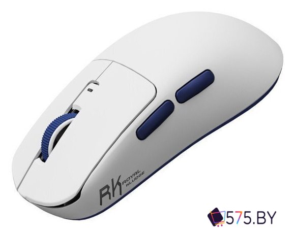 Игровая мышь Royal Kludge M30 (белый/синий) в магазине 575.by