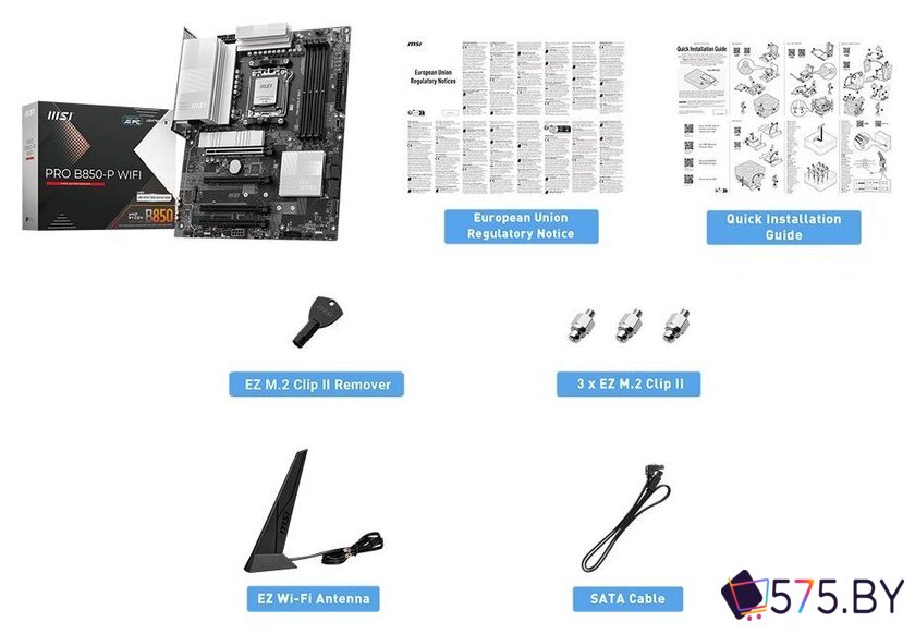 Материнская плата MSI Pro B850-P WiFi в магазине 575.by