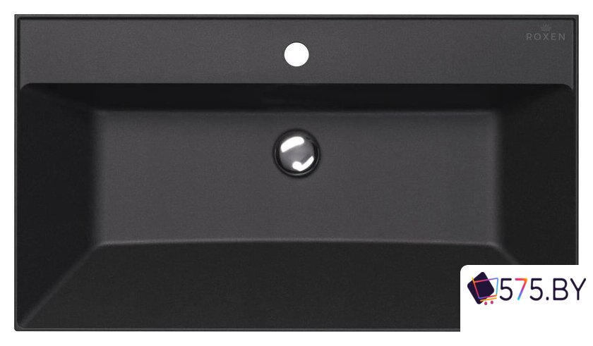 Умывальник Roxen Mila 80 black 3001180-B в магазине 575.by
