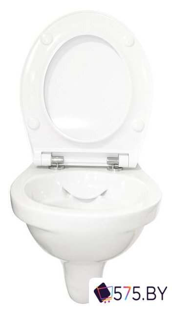 Унитаз подвесной Керамин Санти R (сиденье дюропласт с микролифтом Арктик Slim ЖС) в магазине 575.by