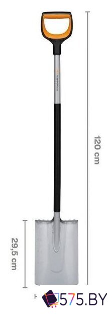Лопата штыковая прямая Fiskars 1066730 в магазине 575.by