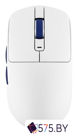 Игровая мышь Royal Kludge M30 (белый/синий) в магазине 575.by