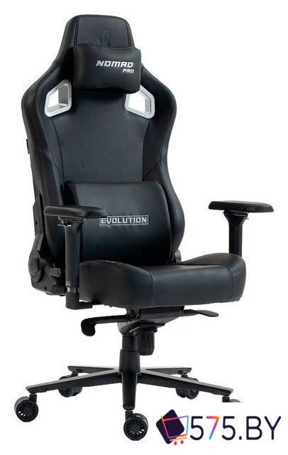 Игровое (геймерское) кресло Evolution Nomad PRO Apex (черный) в магазине 575.by