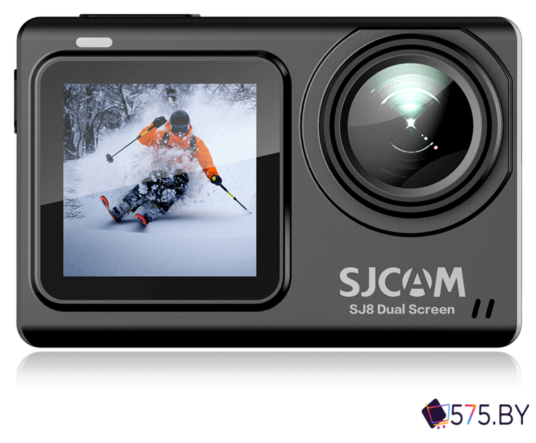 Экшен-камера SJCAM SJ8 Dual Screen (черный) в магазине 575.by