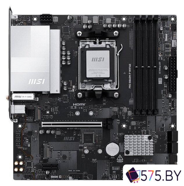 Материнская плата MSI Pro B840M-P WiFi6E в магазине 575.by