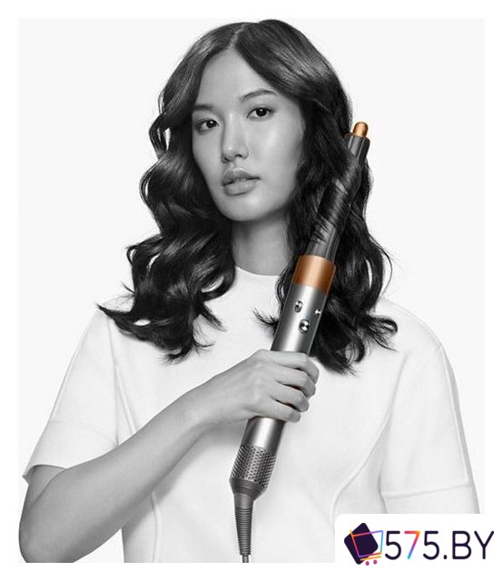 Фен-стайлер Dyson Airwrap Origin HS05 (с переходником на евровилку, никель/медный) в магазине 575.by