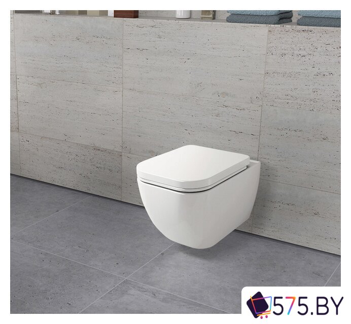 Унитаз подвесной Lavinia Boho One Compacto 3302003C (чаша, пневмокрышка) в магазине 575.by