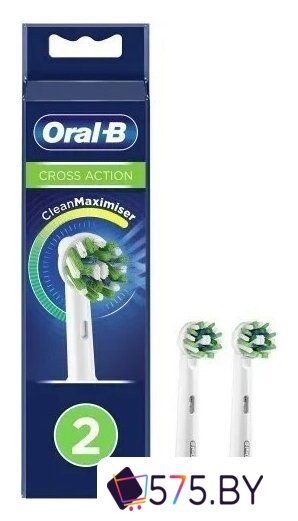 Сменная насадка Oral-B CrossAction EB50RB (2 шт) 4210201353270 в магазине 575.by