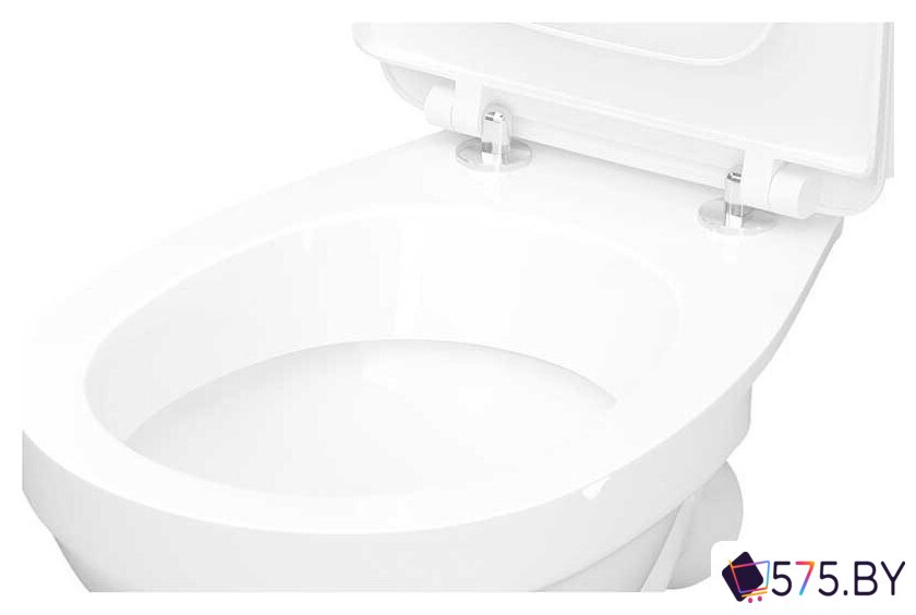 Унитаз напольный Керамин Лаго Инкоэр (белый, с жестким сиденьем) в магазине 575.by