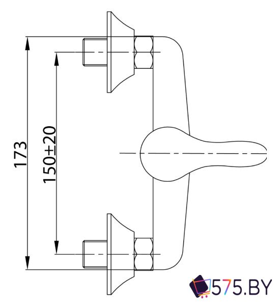 Смеситель Istok life 0402.719 в магазине 575.by