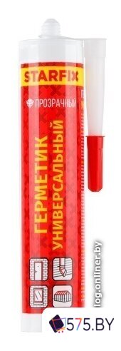 Герметик Starfix SM-77769 300 мл (прозрачный) в магазине 575.by