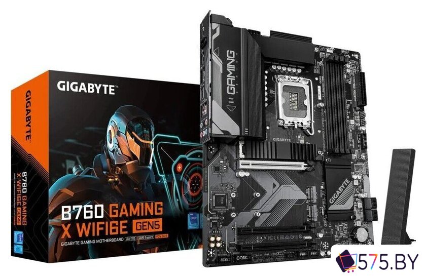 Материнская плата Gigabyte B760 Gaming X WiFi6E Gen5 в магазине 575.by