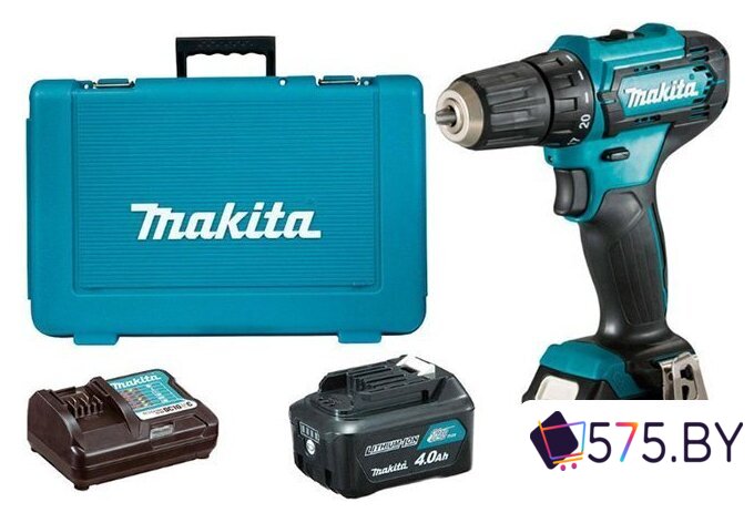 Дрель-шуруповерт Makita DF333DWME (с 2-мя АКБ, кейс) в магазине 575.by