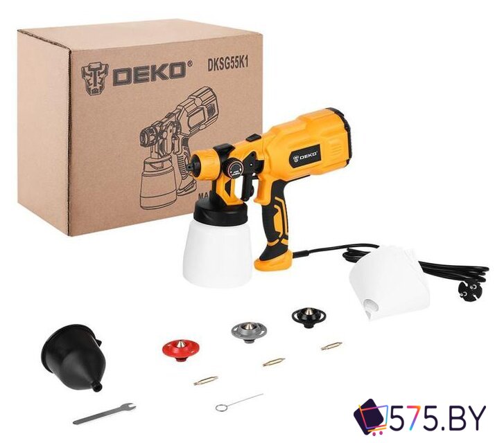 Краскораспылитель Deko DKSG55K1 HVLP в магазине 575.by