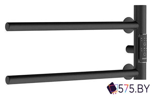 Полотенцесушитель Маргроид Ferrum Cook СНШ 18*40 Черный матовый, скрытого монтажа, таймер справа в магазине 575.by