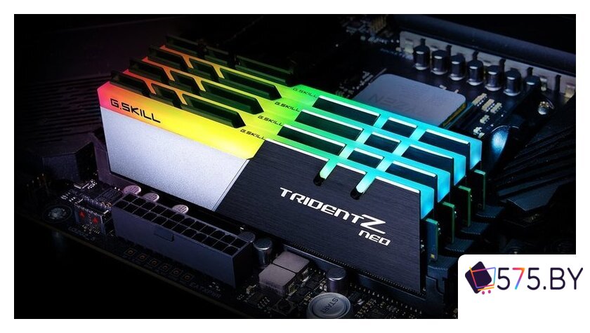 Оперативная память G.Skill Trident Z Neo 2x32ГБ DDR4 3200 МГц F4-3200C16D-64GTZN в магазине 575.by