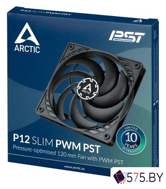 Вентилятор для корпуса Arctic P12 Slim PWM PST ACFAN00187A в магазине 575.by