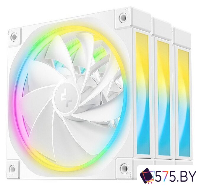 Комплект вентиляторов для корпуса DeepCool FL12R WH-3 IN 1 R-FL12R-WHAPN3-G в магазине 575.by