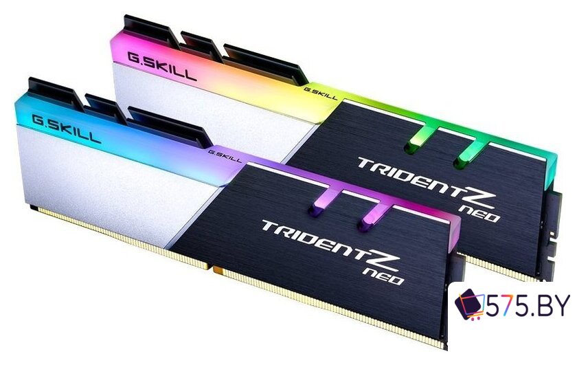 Оперативная память G.Skill Trident Z Neo 2x32ГБ DDR4 3200 МГц F4-3200C16D-64GTZN в магазине 575.by