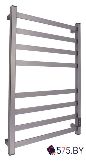 Полотенцесушитель Маргроид Ferrum Вид 81/10 Профильный СНШ 80x40 Графит, скрытого монтажа, таймер справа в магазине 575.by