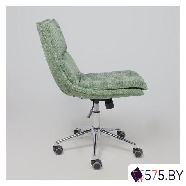 Офисное кресло AksHome Lola (зеленая рогожка GY91-14/хром) в магазине 575.by