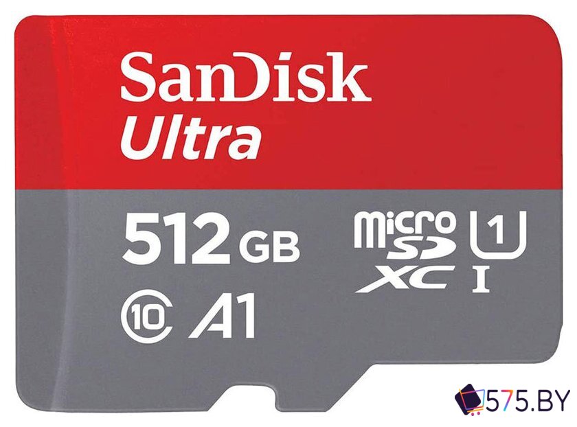 Карта памяти SanDisk Ultra SDSQUAC-512G-GN6MN microSDXC 512GB в магазине 575.by