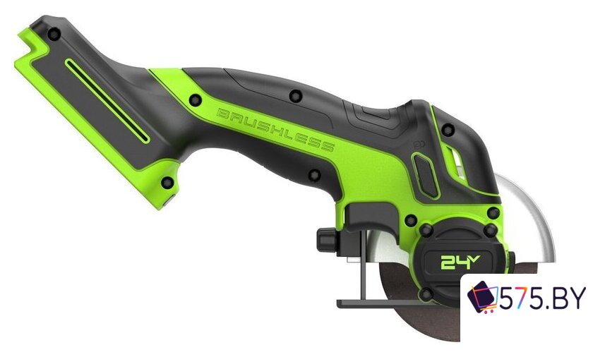 Угловая шлифмашина Greenworks GD24UCS 3402007 (без АКБ) в магазине 575.by