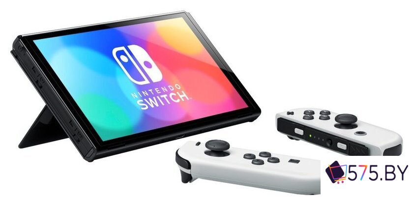 Игровая приставка Nintendo Switch OLED (белый) в магазине 575.by