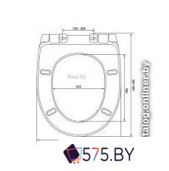 Сиденье для унитаза Berges Wasserhaus Real SO 011503 (с микролифтом) в магазине 575.by