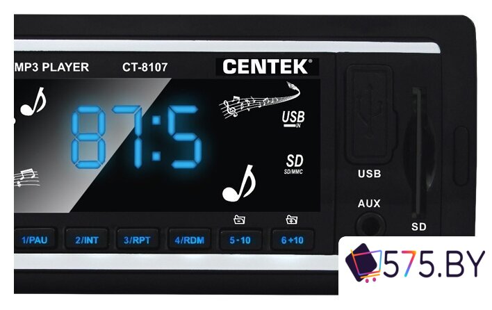 USB-магнитола CENTEK CT-8107 в магазине 575.by