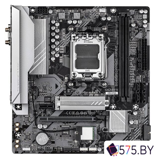 Материнская плата Gigabyte B650M Gaming WiFi6E (rev. 1.4) в магазине 575.by
