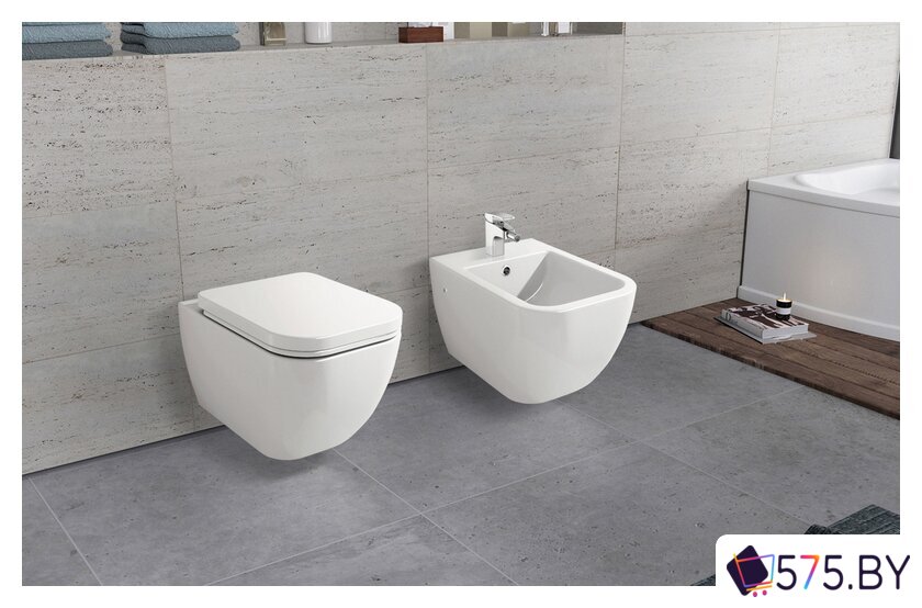 Унитаз подвесной Lavinia Boho One Compacto 3302003C (чаша, пневмокрышка) в магазине 575.by