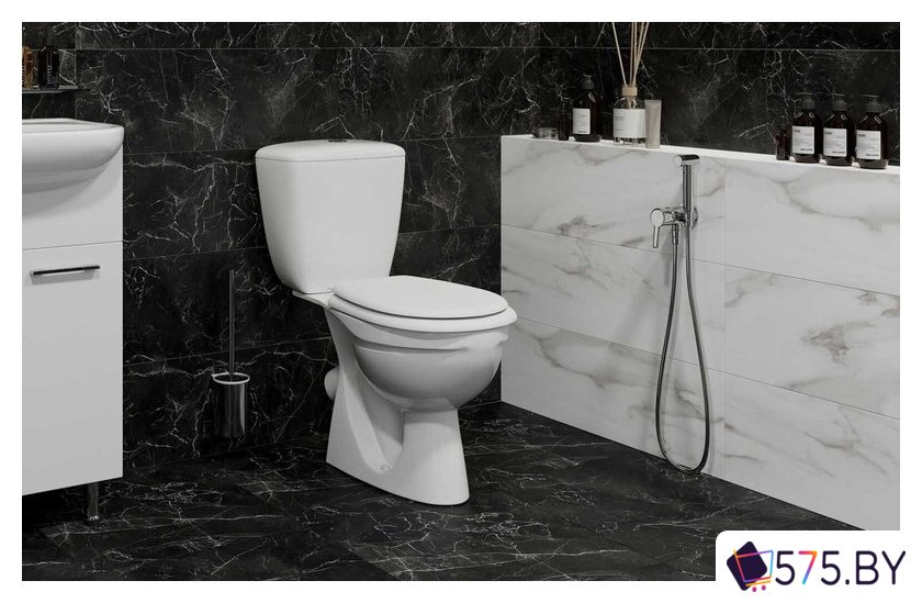 Унитаз напольный Керамин Фест МС Инкоэр-Б1 (белый, с мягким сиденьем) в магазине 575.by