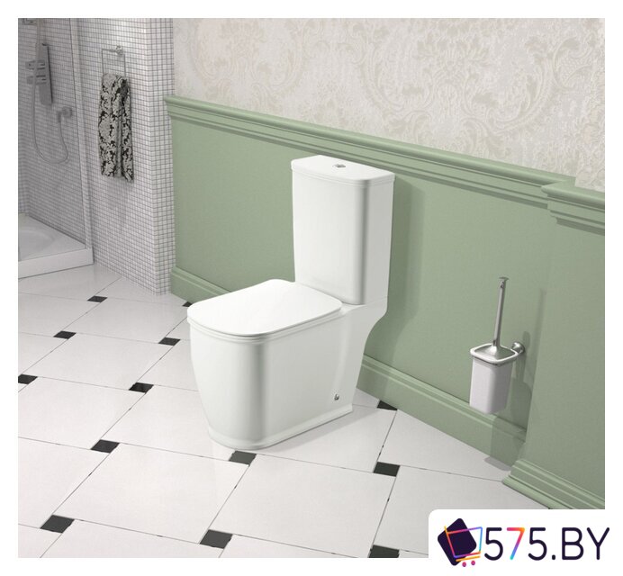 Унитаз напольный Lavinia Boho Bell Pro 3301001N (бачок, чаша, пневмокрышка) в магазине 575.by
