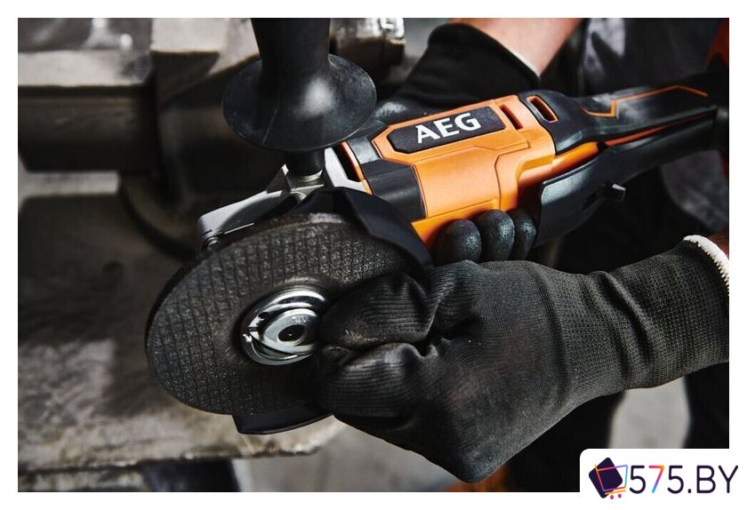 Угловая шлифмашина AEG Powertools BEWS18-125X2-0 4935498182 (без АКБ) в магазине 575.by