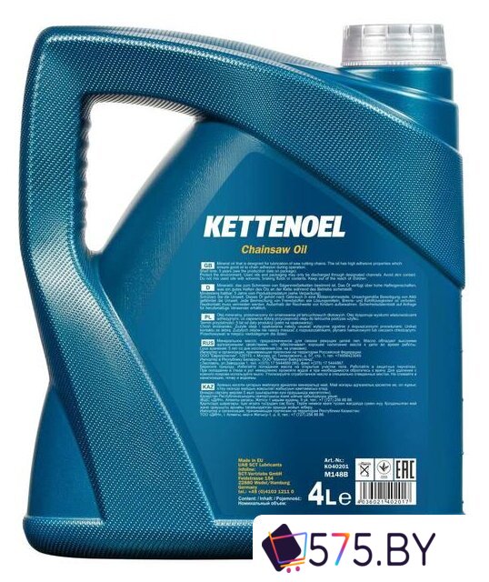 Смазки, пасты и очистители для механических, электрических узлов Mannol Kettenoel 4л MN1101-4 в магазине 575.by