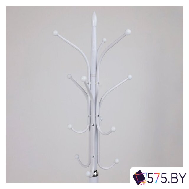 Вешалка для одежды AksHome Holly (белый) в магазине 575.by