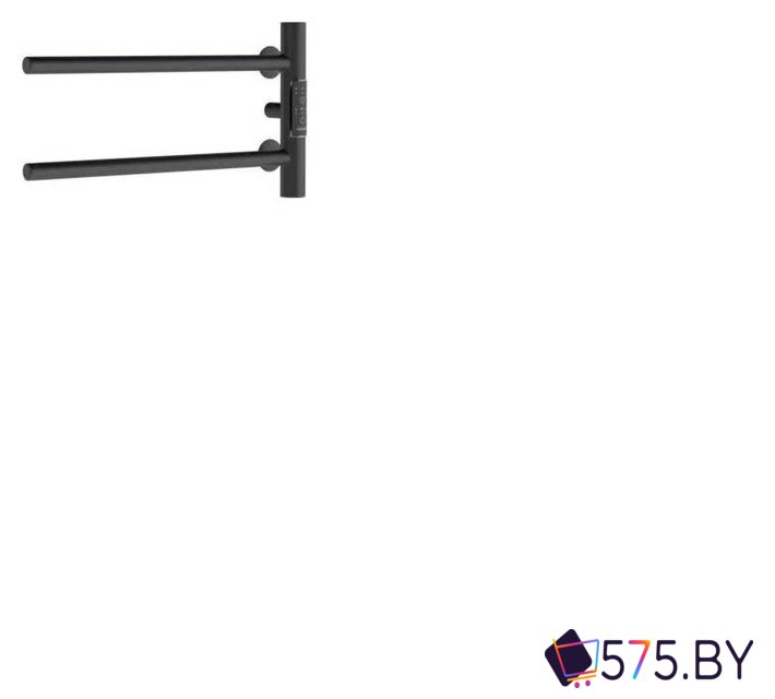 Полотенцесушитель Маргроид Ferrum Cook СНШ 18*40 Черный матовый, скрытого монтажа, таймер справа в магазине 575.by