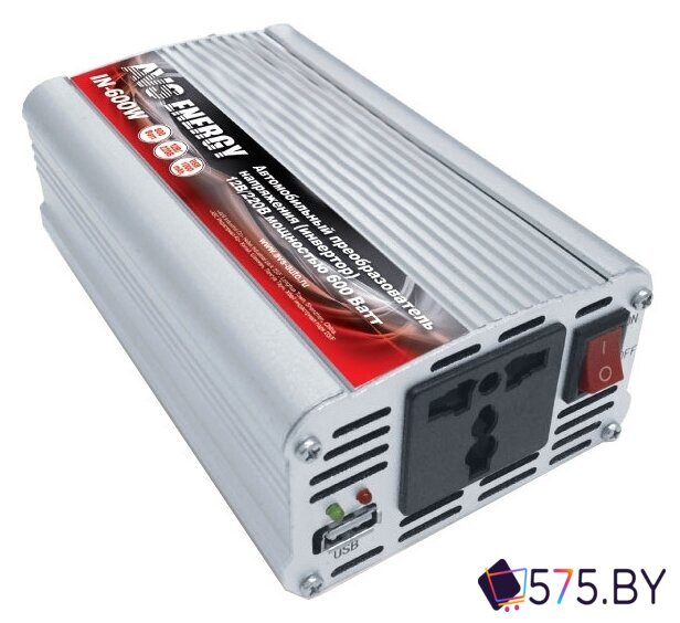 Автомобильный инвертор AVS 24/220V IN-600W-24 в магазине 575.by