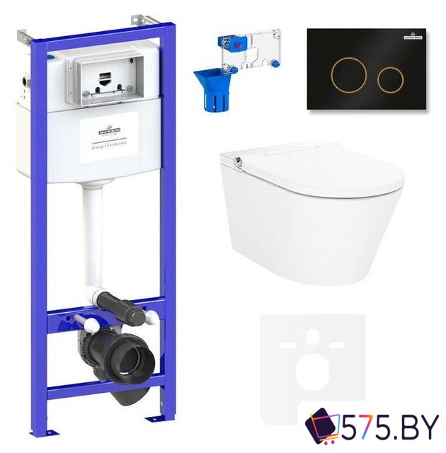 Унитаз подвесной Lavinia Boho Smart V-Clean 7 в 1 87561169 в магазине 575.by