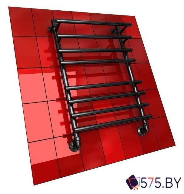 Полотенцесушитель Двин F8 BL Primo 80x50 (черный матовый) в магазине 575.by