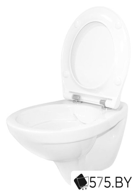 Унитаз подвесной Керамин Санти R (сиденье дюропласт с микролифтом Арктик Slim ЖС) в магазине 575.by
