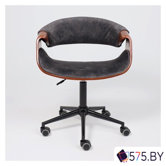 Офисное кресло AksHome Angara (темно-серый Fabb 16/черный) в магазине 575.by