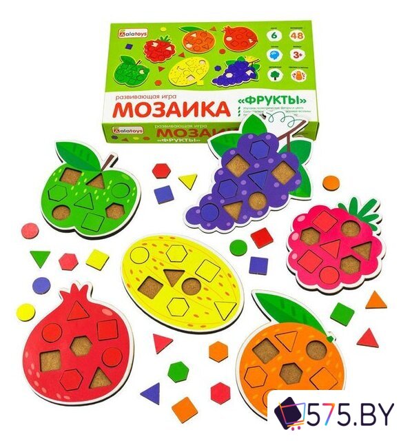 Мозаика/пазл Alatoys Мозаика. Фрукты МКФ02 в магазине 575.by