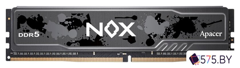 Оперативная память Apacer NOX 16ГБ DDR5 5600 МГц AH5U16G56C522MBAA-1 в магазине 575.by