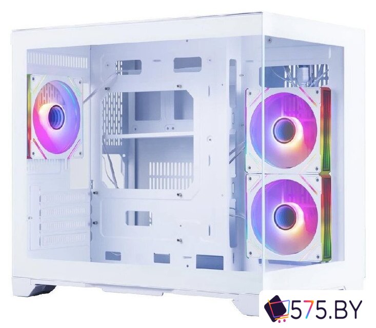 Корпус 1stPlayer MV6-TRANSPARENT ARGB (белый) в магазине 575.by