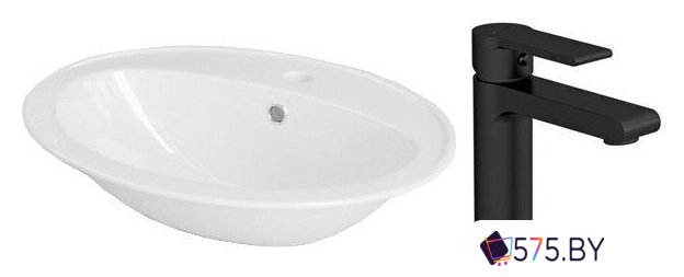 Умывальник Cersanit Calla 54 S-UM-Cl/1-w + 63107 в магазине 575.by
